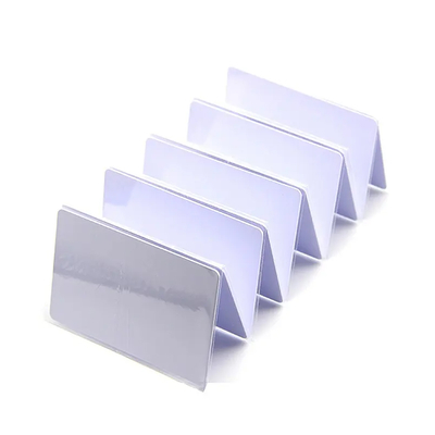 Customized 13.56Mhz RFID Blank Proximity F08 PVC Smart Card 1k Chip and EM4305 Application for Hotels White NFC Card