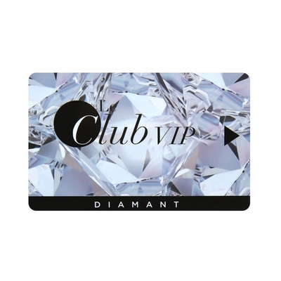 Customized Glossy White RFID NFC Smart Card Business Card with T5577 and 1K Chips 125KHz Frequency for Payment in Hotels