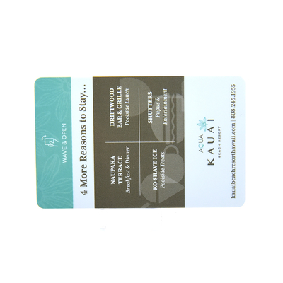 Custom 13.56MHz Fudan 1K Smart PVC RFID Access Control Card NFC for Hotel Business Payment Featuring Made PET
