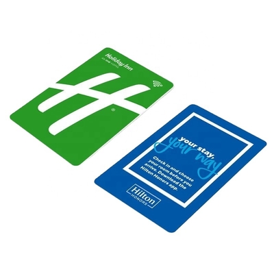 Custom Printed PVC 13.56MHz Smart RFID Card Contactless Access Control 1K 215/216 for NFC Business Hotel Featuring EM4305
