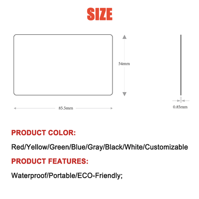 Wholesale Customizable PVC Access Control Cards Personalized VIP Membership Gift Cards Programmable NFC Chip Matte Black