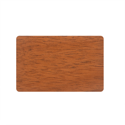 Customized Shape Laser Engraving Designated Wood Room Key Card NFC Wood Card for Events
