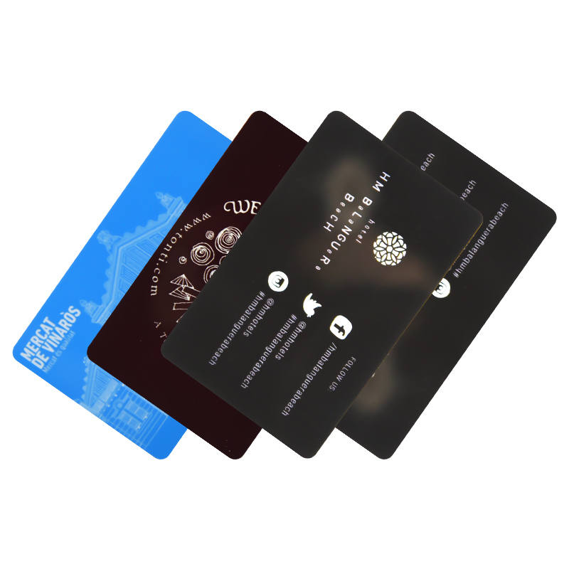 SENCAN Factory Customized 256bytes Programmable Access Control NFC RFID Chip Card SLE4442 13.56MHz for Hotel Access Made PVC PET