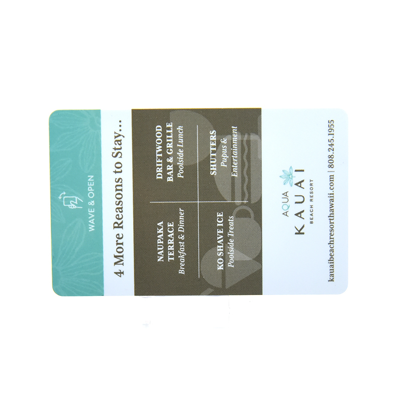 Custom 13.56MHz Fudan 1K Smart PVC RFID Access Control Card NFC for Hotel Business Payment Featuring Made PET