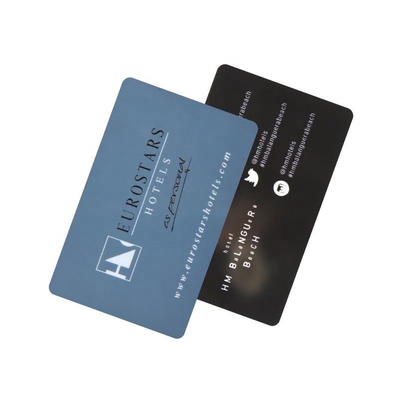 Wholesale Customized Personalized RFID Business Card Smart PVC Blank Contactless NFC Card Free Laser Coding for Hotel 13.56MHz