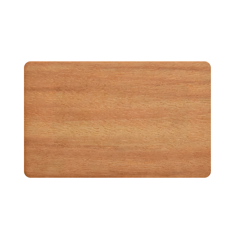 Customizable Bamboo Wood RFID Card Programmable 213/215 Hotel Key Cards with NFC Chip ISO14443A Smart 13.56MHz Frequency