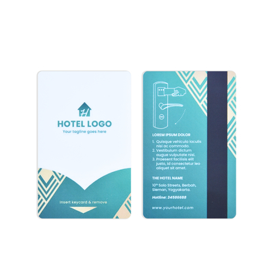 Customized 13.56mhz Frequency Rfid Smart Hotel Registration Key Card Rfid Hotel Key Card