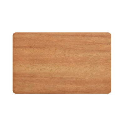 Customizable Bamboo Wood RFID Card Programmable 213/215 Hotel Key Cards with NFC Chip ISO14443A Smart 13.56MHz Frequency
